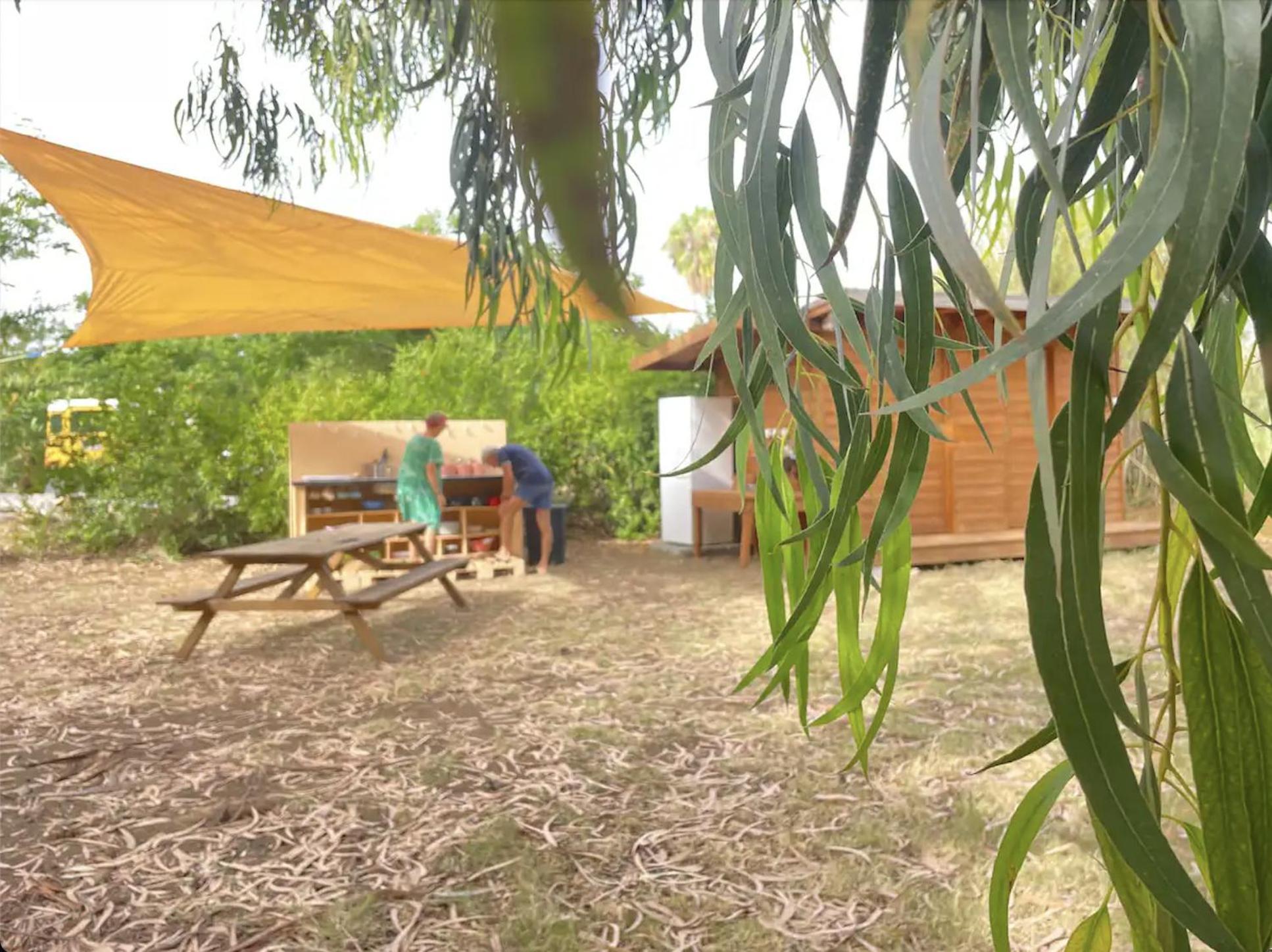 Glamping On Organic Yoga Farm With Natural Swimming Pool Near Beach Moncarapacho Exteriér fotografie
