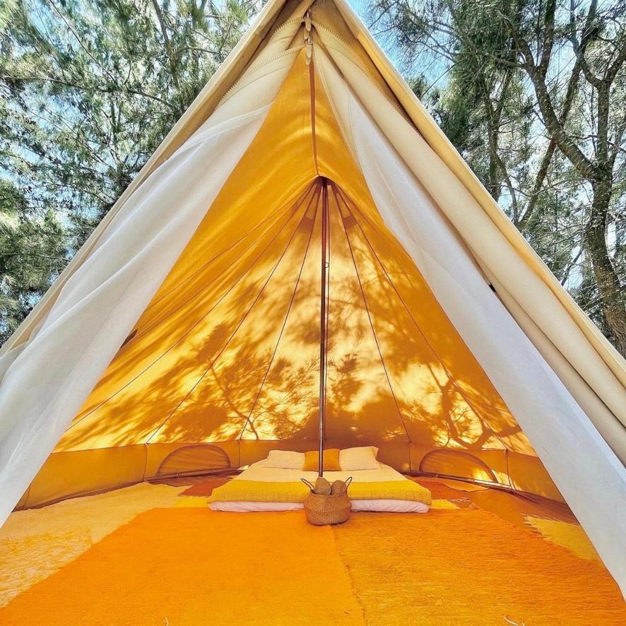 Glamping On Organic Yoga Farm With Natural Swimming Pool Near Beach Moncarapacho Exteriér fotografie