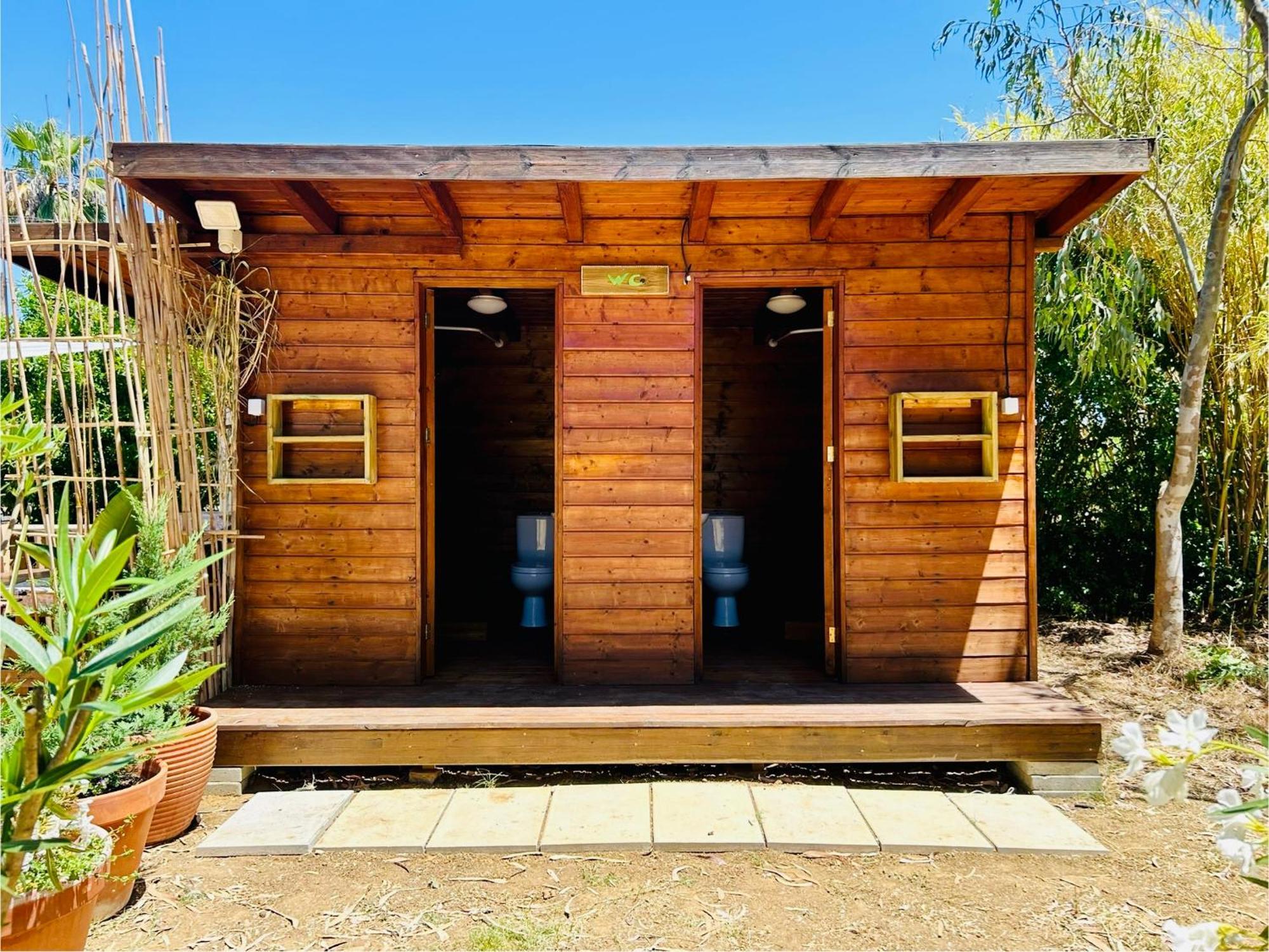 Glamping On Organic Yoga Farm With Natural Swimming Pool Near Beach Moncarapacho Exteriér fotografie
